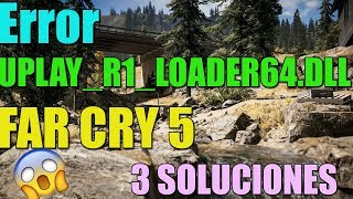 Error UPLAYR1LOADER64DLL FAR CRY 5 en Windows 1087 I 3 SOLUCIONES 2024 [upl. by Agueda]