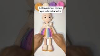 como hacer un amigurumi crochet amigurumi dyi manualidades tejer tejido patronesamigurumis [upl. by Calandria]