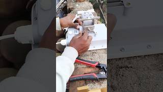 😍Jio airfiber installation 💯 shortsfeed shorts wifi jioairfiber minivlog [upl. by Amata]