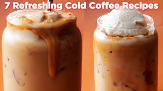 7 Refreshing Cold Coffee Recipes For Summer [upl. by Ahsiram884]