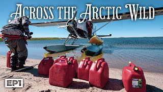 Across the Arctic Wild 20 Days Through the Barren Grounds to the Arctic Ocean E1  Floatplanes [upl. by Othello]