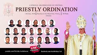 PRIESTLY ORDINATION 2024  Basilica of the Most Holy Trinity Onitsha [upl. by Ingunna116]