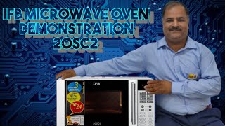 IFB 23SC3 microwave oven full demohow to use IFB 23SC3 microwave ovenMicrowave oven kaise chalay [upl. by Leod]