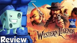 Western Legends Review  with Tom Vasel [upl. by Lohcin]