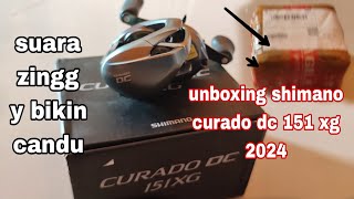 UNBOXING SHIMANO CURADO DC 151 XG 2024 [upl. by Noiramaj295]