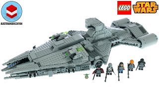 LEGO Star Wars 75315 Imperial Light Cruiser Speed Build [upl. by Kim]