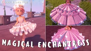 The NEW MAGICAL ENCHANTRESS Skirt ALL toggles amp some looks I made with it  Roblox Royale High [upl. by Tanny391]