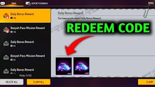 FREE FIRE DIAMOND REDEEM CODE 😍 [upl. by Rosecan]