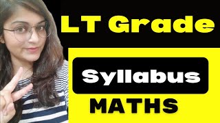 LT Grade Syllabus LT Grade maths syllabus 2023  VandanaSharma [upl. by Julissa312]