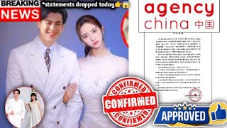 Just In Dylan Wang And Shen Yues Agency Finally Confirmed The Wedding😱Fans Are In Shock [upl. by Ianteen921]