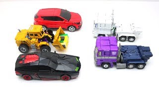 Transformers Hello Carbot robot stop motion LEGO Prison Break Robbery story amp Police Car Toys [upl. by Georges]