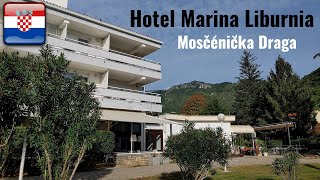 Hotel Marina Liburnia in Mošćenička Draga IstriaCroatia [upl. by Lakin]