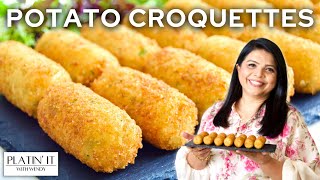 The PERFECT Potato Croquette Recipe [upl. by Omar310]