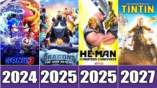 Upcoming Animated Films 20242027 [upl. by Ahsilyt]