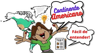 Continente americanoANIMAÇÃO [upl. by Easton371]