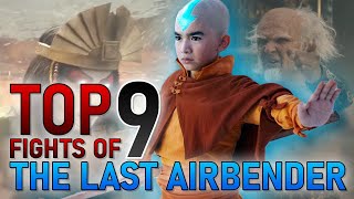 The Last Air Bender  Top 9 Fights in Avatar The Last Airbender Netflix Live Action  Frame Game [upl. by Bette]