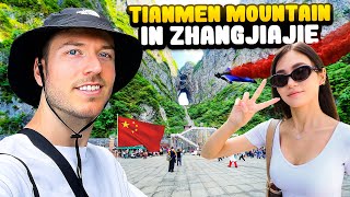 Zhangjiajie Has The Most BEAUTIFUL Mountain In China Tianmen Mountain w WaterLynn amp CookSux [upl. by Dacy]