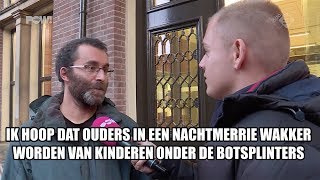 Antizwartepiet activisten moeten niet janken [upl. by Weinshienk]