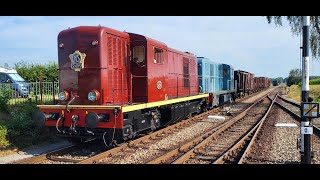 Beekbergen 792024  Dieselloks 2359 und 2412 manövrieren [upl. by Merill]