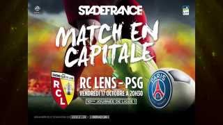 Bande Annonce RC Lens  PSG du 17 octobre 2014 [upl. by Clio]