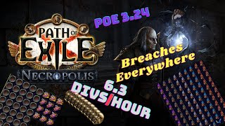 Breaches Atlas Farming Strat  Ez Currency  PoE Necropolis 324 [upl. by Aneerbas]