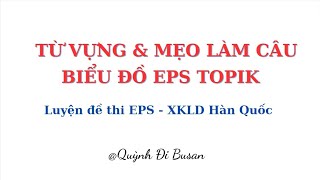 MẸO LÀM DẠNG CÂU BIỂU ĐÒ EPS TOPIK  LUYỆN THI EPS TOPIK THEO DẠNG ĐỀ [upl. by Church]