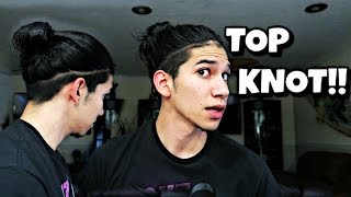 HOW TO TIE A TOP KNOT FOR MEN  Tutorial [upl. by Jeffery]