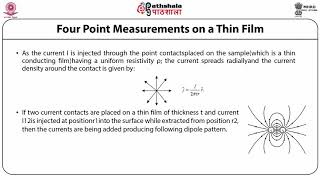 Materials Science P03 M42 Two probe and four probe methods van der Pauw method [upl. by Cyril]