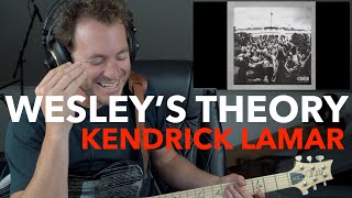 Guitar Teacher REACTS WESLEYS THEORY  KENDRICK LAMAR ft George Clinton amp Thundercat [upl. by Aihpledalihp207]