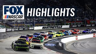 NASCAR Cup Series at Martinsville Speedway  NASCAR ON FOX HIGHLIGHTS [upl. by Kora238]