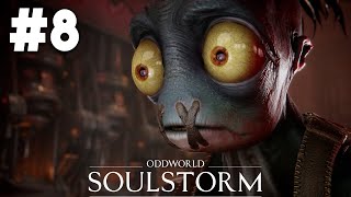 ODDWORLD SOULSTORM PS5 Gameplay Walkthrough Part 8  SLIG BARRACKS Level 9 [upl. by Enale311]