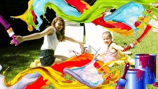 VLOG Peinture en plein air entre soeurs  Outdoor Painting [upl. by Ayotahs]