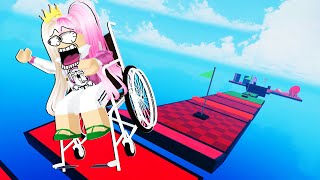 quotLAWAN BERLUMBA KERUSI RODA OBBYquot OBBY but Youre a Wheelchair Obby  ROBLOX MALAYSIA [upl. by Pax507]