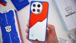 TECNO Spark 30 Pro Optimus Prime Transformers Edition Unboxing amp HandsOn [upl. by Jobe771]