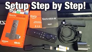 Fire TV Stick 4K How to Setup Step by Step  Tips [upl. by Silera956]