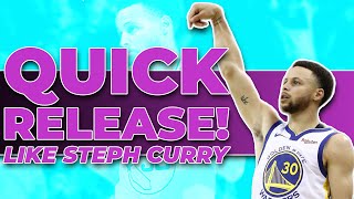 Get a Quick Release Jump Shot Like Steph Curry 🏀✅ [upl. by Qiratla]