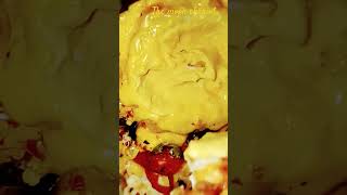 Cheese bust pizza food foodie youtubeshorts foodlover foodblogger [upl. by Afton]