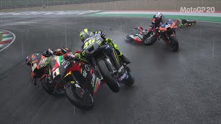 hujan deras motogp mugello 2020    jarak pandang sangat minim [upl. by Berstine]