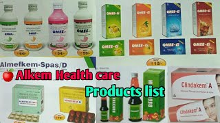 Alkem Health Care All Generic Products List  By Jhaji Medicine Advice [upl. by Aivlys]