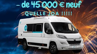 Un fourgon neuf 2022 à moins de 45 000 € JOA CAMP nous réserve quelques surprises [upl. by Nnylhtak]