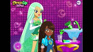 Hair Salon Game  LoliRock Hair Salon  DressUpWho Games [upl. by Angelle]