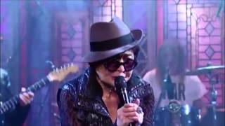 Yoko Ono Performs on David Letterman [upl. by Bodi]