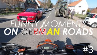 Funny moments on german roads 4  FUNNY MOTO MOMENTS 4k [upl. by Griswold]