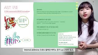 20 20202151 진민아 Aspartate Aminotransferase 단백질의 구조와 기능 [upl. by Saum]