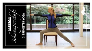 Fit in der Schwangerschaft 3 Trimester Yoga [upl. by Douglass]