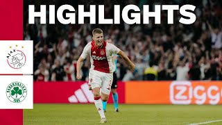 INSANE penalty shootout ⚪️🔴⚪️  Highlights amp reaction Ajax  Panathinaikos  UEFA Europa League [upl. by Ylrrad779]