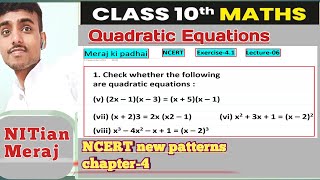 Ch  4  Class 10 Maths  Exercise41 QNo 1 v to viii  NCERT  Lec6  CBSE  BSEB [upl. by Blinnie122]