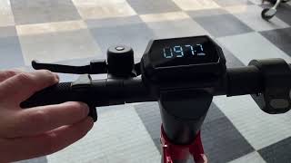 Set or Disable Security Code on the GOTRAX G4 Electric Scooter [upl. by Yeslek104]