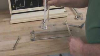 How to properly disassemble and reassemble a burette on a permeability  triaxial panel [upl. by Ettennaej69]