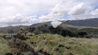 The Combined Arms Artillery Exercise in New Zealand [upl. by Neelyt]